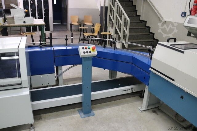 Automatic binding line quickbinder Wohlenberg Klebebinder City e