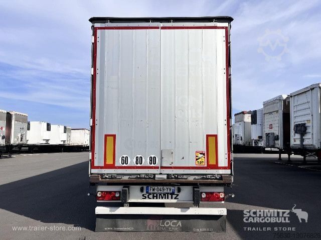 Open semitrailer with tarp Schmitz Cargobull Semitrailer Curtainsider Standard