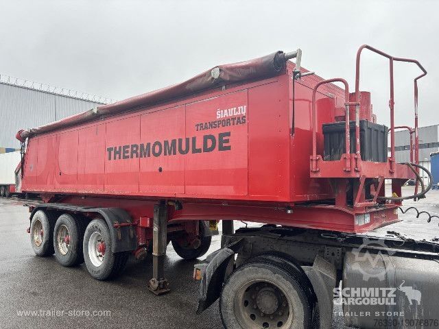 Tipper semitrailer Meierling Semitrailer Tipper Alu-square sided body 23m³