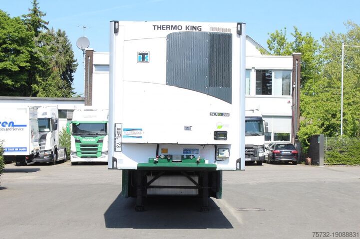 Semitrailer Lamberet Thermo King SLXe 200   Aluboden   Trennwand