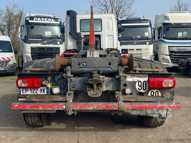 Containerkran DAF CF 440 Euro 6, 6x2 , Hook, Moving axel, Lift axel