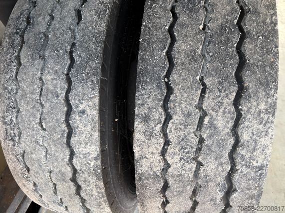 Anhänger-Wechselfahrgestell SOMMER Lafette Verzinkt langer Hub 17,5 Reifen