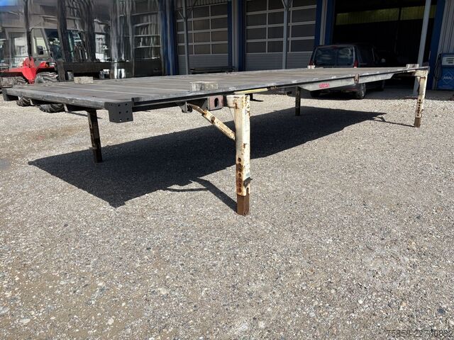 Wechselpritsche Plattform Wecon Verzinkte 7,82m Plattform niedrig 150 mm