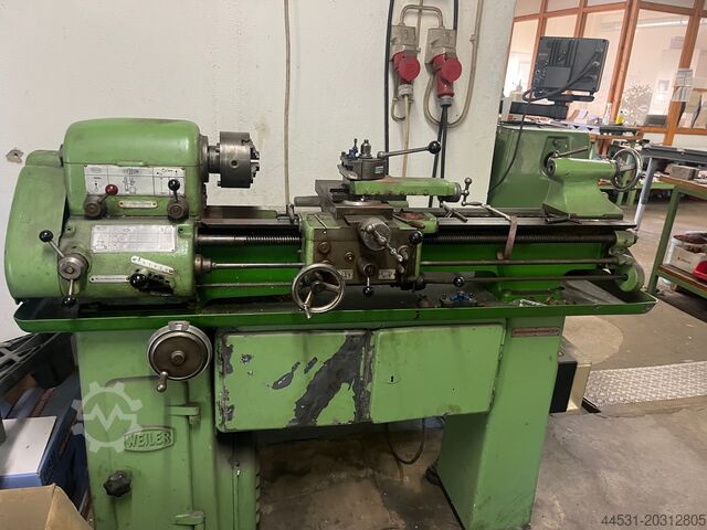 Leit-/Zugspindeldrehmaschine Weiler 
