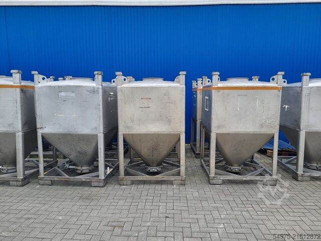 Silo Edelstahlbehälter Tank