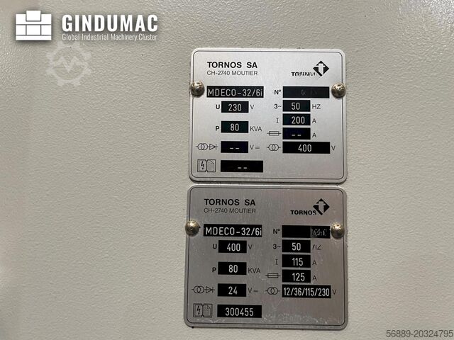 Swiss Type Turning Machine TORNOS MultiDeco 32-6i