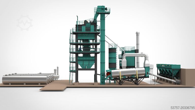 Asphalt mixing plant / Asphalt Plant Constmach Asphalt Plant Stationary Asphalt Plant / Mixing Plant