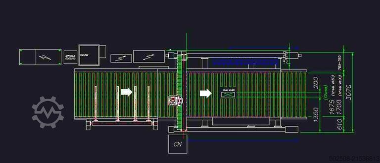 Glasschneidemaschine Lovati BEM 31