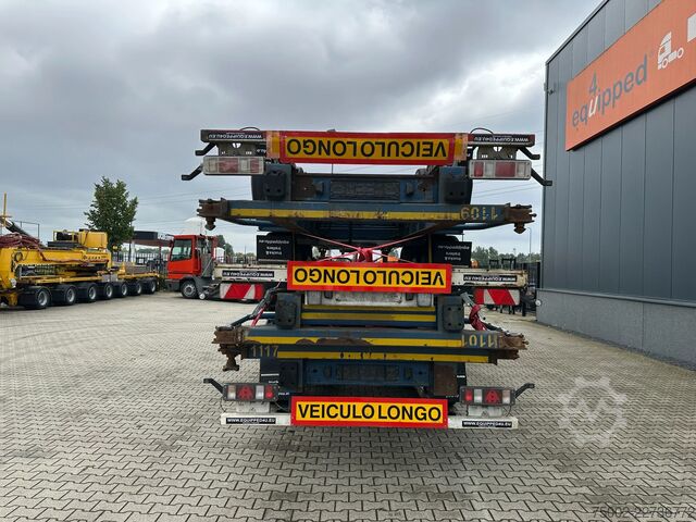 Containertransport Krone stack of 3x 2013/2014 KRONE 40FT/45FT chassis /...
