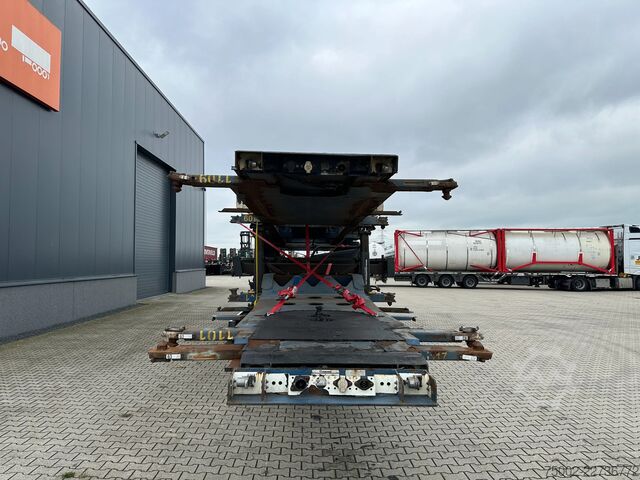 Containertransport Krone stack of 3x 2013/2014 KRONE 40FT/45FT chassis /...