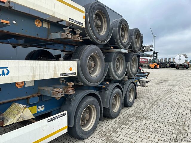 Containertransport Krone stack of 3x 2013/2014 KRONE 40FT/45FT chassis /...
