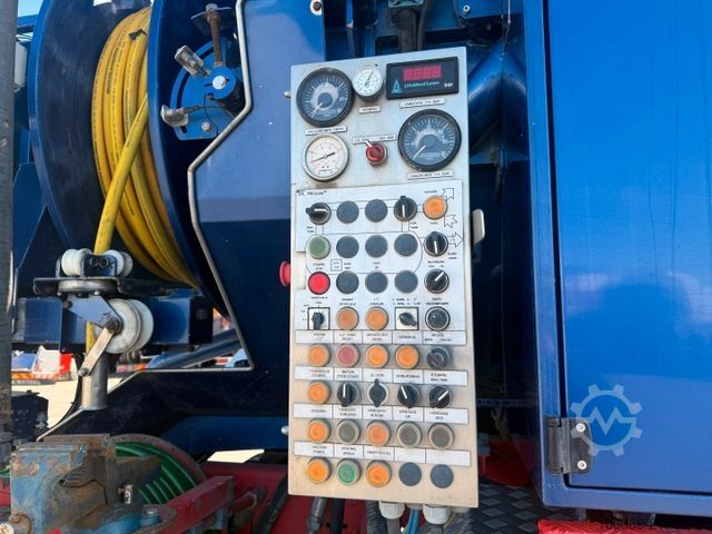 Saugwagen MERCEDES-BENZ Actros 4151 8x8 V8 Hvidtved Larsen RECycler 410