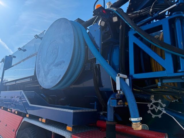 Saugwagen MERCEDES-BENZ Actros 4151 8x8 V8 Hvidtved Larsen RECycler 410