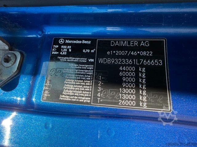 Saugwagen MERCEDES-BENZ Actros 4151 8x8 V8 Hvidtved Larsen RECycler 410