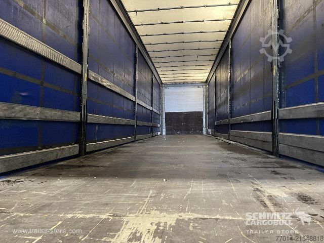 Auflieger mit Pritsche & Plane Schmitz Cargobull Curtainsider Mega