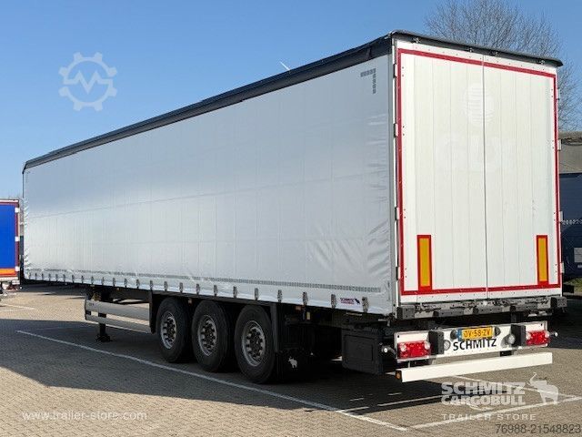 Open semitrailer with tarp Schmitz Cargobull Curtainsider Standard Getränke