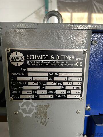 Spot welding machine Schmidt & Bittner PMP-PSP 181