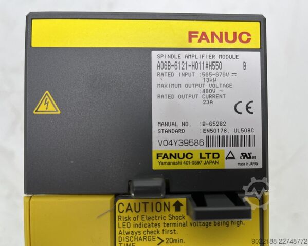 Electric motor FANUC A06B-6121-H011#H550