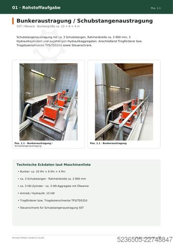 Pellet press Salmatec, Bruks, Rematec 