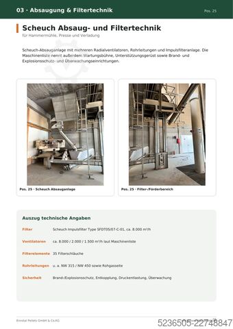 Pellet press Salmatec, Bruks, Rematec 