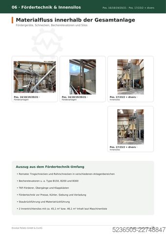 Pellet press Salmatec, Bruks, Rematec 