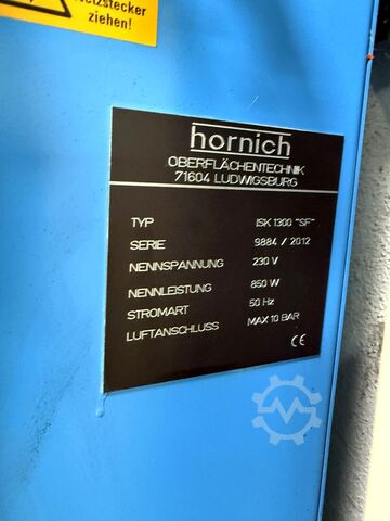 Sandstrahlanlage HORNICH ISK 1300