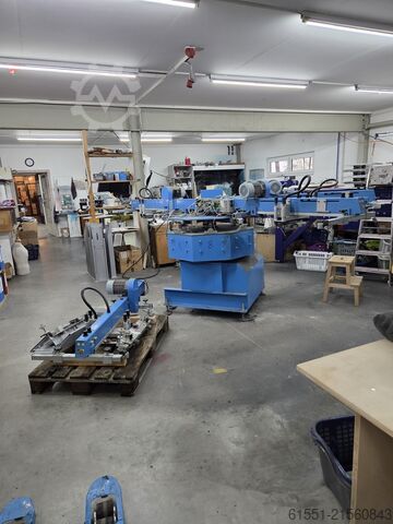 Siebdruckkarussell für Textildruck 6 Fa Walz Easy