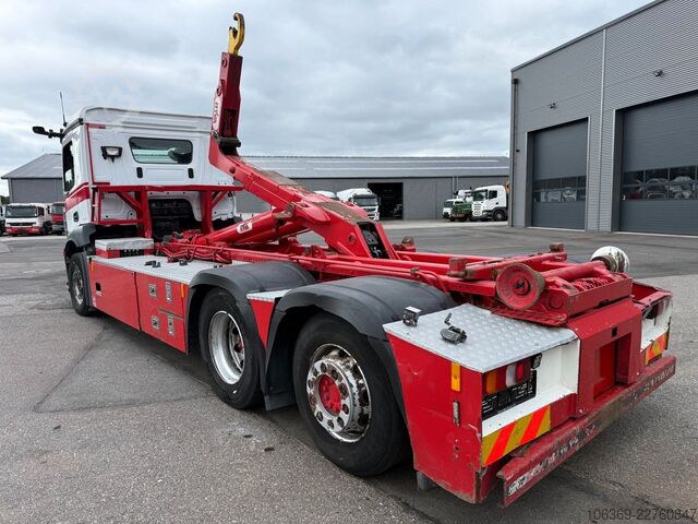 Roll-off tipper truck MERCEDES-BENZ Actros 2546 6x2 Hyva Hooklift / Abrollkipper