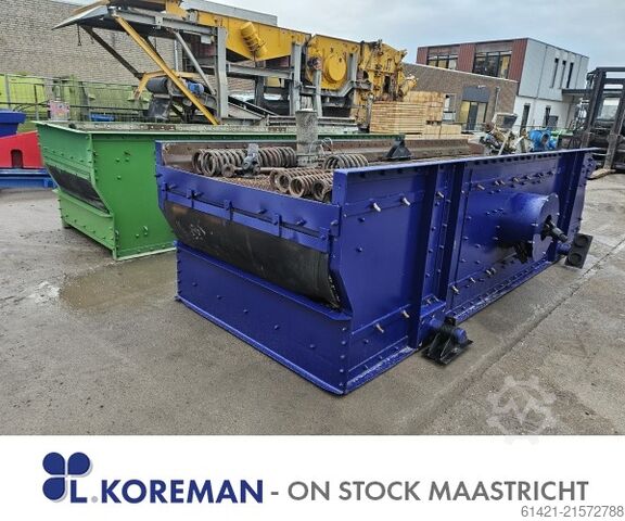 Siebmaschine Främbs & Freudenberg 14/50-2 + 16/50-2  Screening machine Främbs & Freudenberg 14/50-2 + 16/50-2