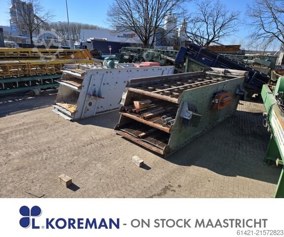 Siebmaschine Hazemag / Krupp 21/60-3 Hazemag Screening machine / Krupp 21/60-3