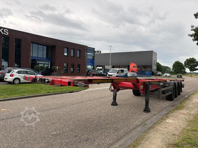 Containertransport Kassbohrer MULTICONT 40 HC-45FT / BPW Disc / APK-TuV:11-2026
