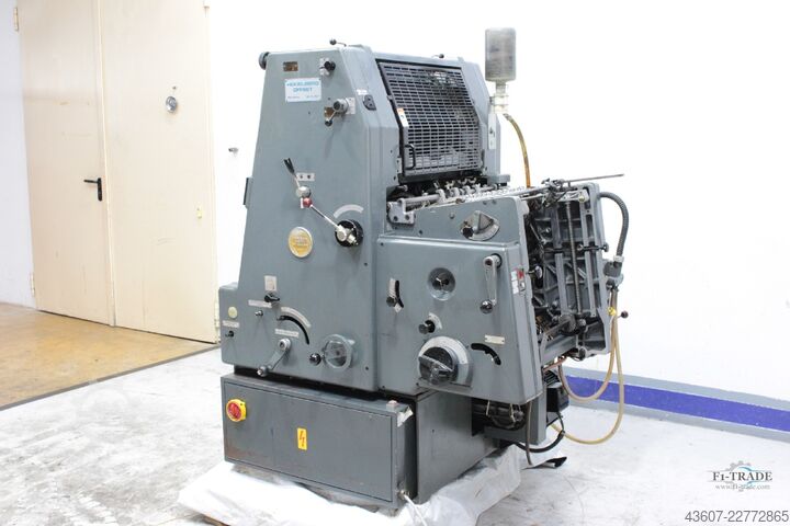 1 Farben Offsetdruckmaschine / 1 Color Sheet-Fed Offset Press Heidelberg GTO46+ N+P