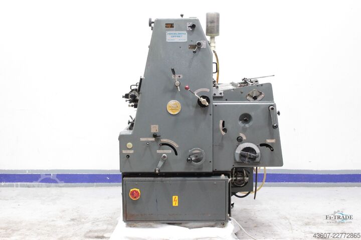 1 Farben Offsetdruckmaschine / 1 Color Sheet-Fed Offset Press Heidelberg GTO46+ N+P