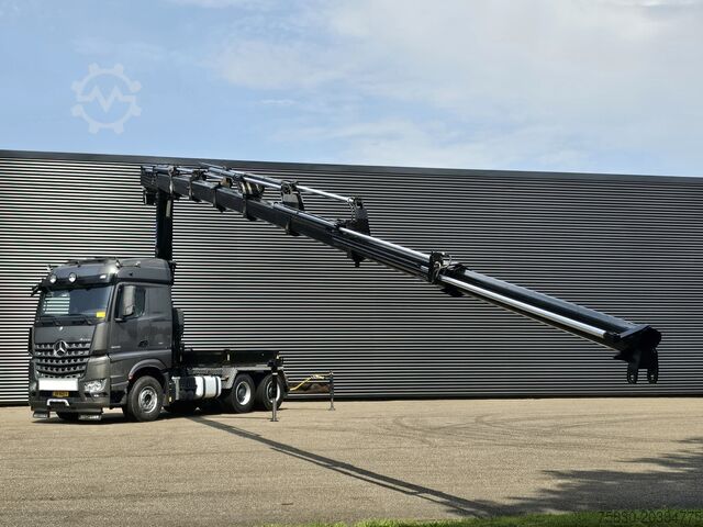 Kranwagen Mercedes-Benz Arocs 2658 6x4 / HMF 40 t/m - 21.3 mtr / WINCH