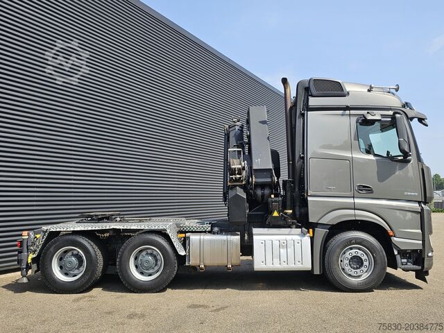 Kranwagen Mercedes-Benz Arocs 2658 6x4 / HMF 40 t/m - 21.3 mtr / WINCH