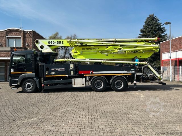 Betonpumpen-LKW MAN 26.420 TGS Betonstar 40.16-5RZ 5 Knick 40 Meter