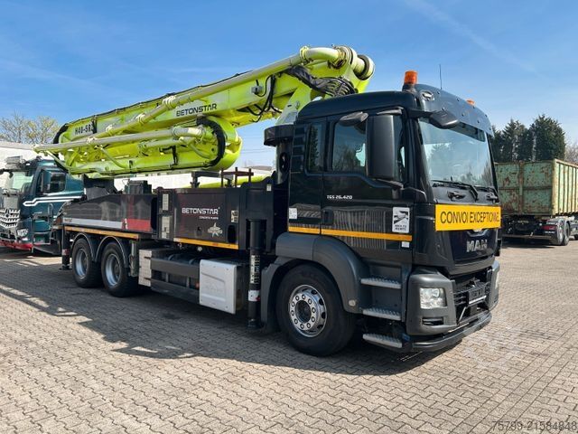 Betonpumpen-LKW MAN 26.420 TGS Betonstar 40.16-5RZ 5 Knick 40 Meter