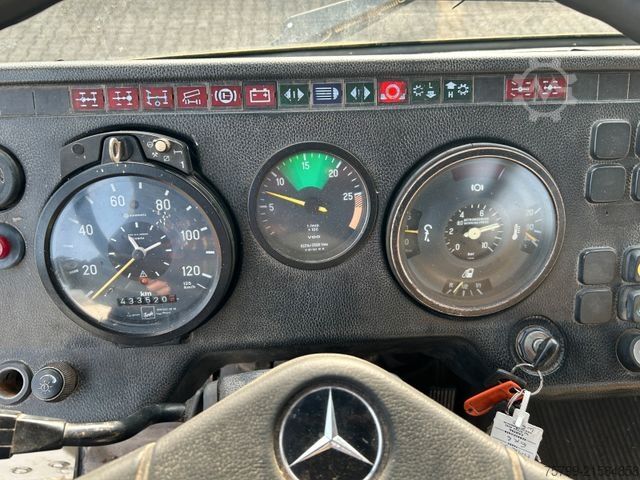 Autokran MERCEDES-BENZ 2632 HMK Dachdeckerkran 6x6