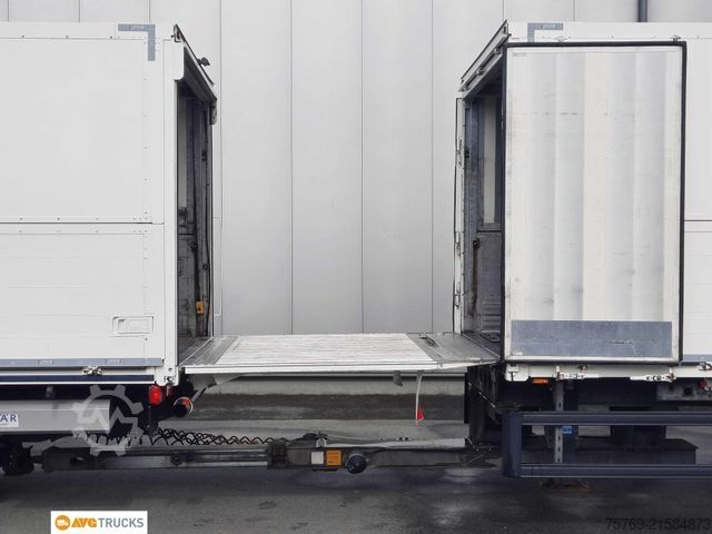 LKW mit Getränkeaufbau SCANIA R 410 Durchlade-Kofferzug 2xLBW Lenkachse Retard