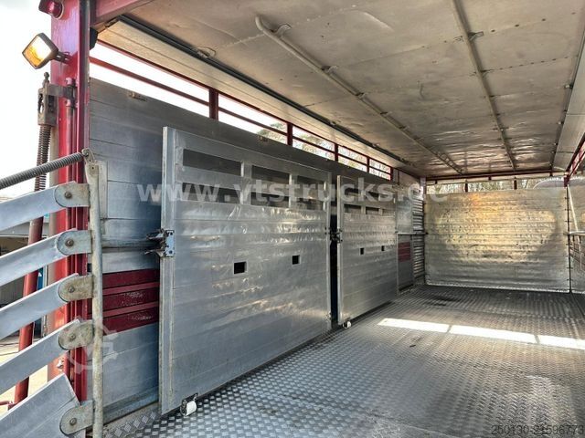 Viehtransporter LKW MERCEDES-BENZ Actros 1841 MP3 1.Stock Köstner Viehaufbau