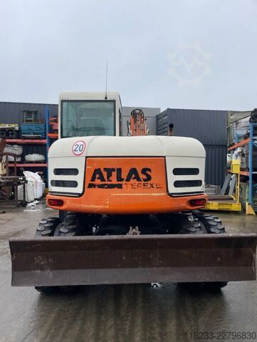 Mobile excavator Terex 