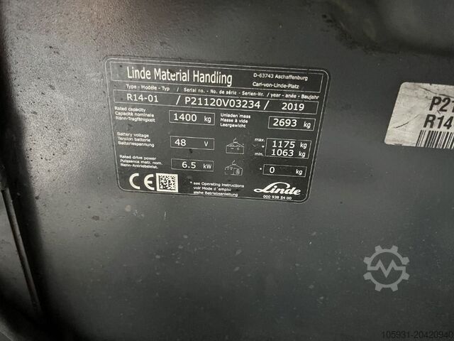 Reach Truck Linde R14