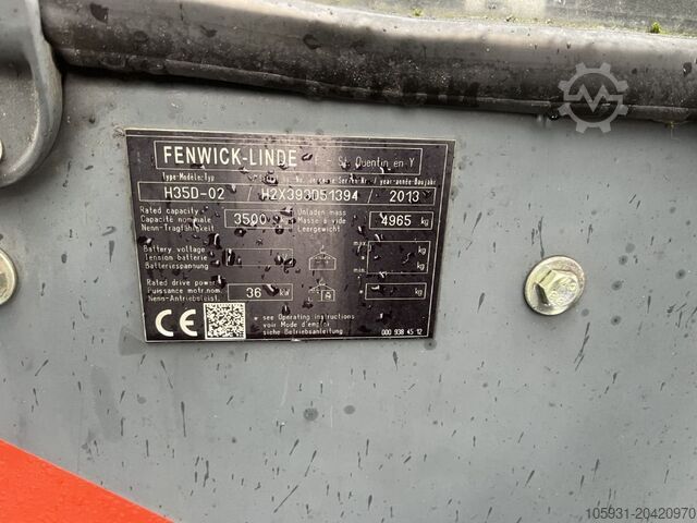 Dieselstapler Linde H35D-02