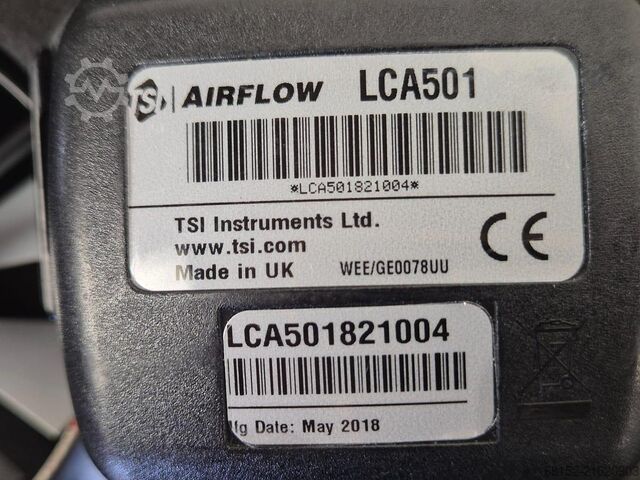 TSI Airflow LCA501 Flügelrad-Anemometer im Transportkoffer TSI LCA501