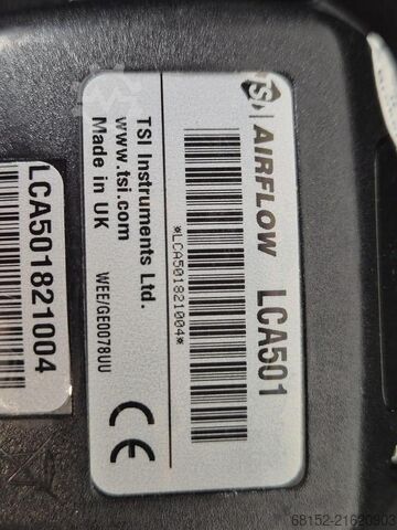 TSI Airflow LCA501 Flügelrad-Anemometer im Transportkoffer TSI LCA501