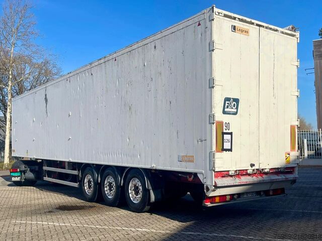 Schubboden Legras SAF, Alu axels. FLOORS 100%