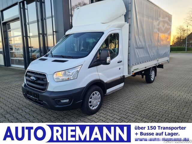 Transporter mit Pritsche & Plane Ford Transit 350 Pritsche Schiebe Plane LBW Trend RWD