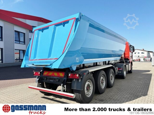 Tipper semitrailer  Euro ATM 27, HARDOX Stahlmulde ca. 27m³,