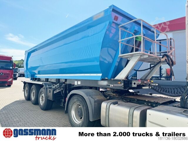 Tipper semitrailer  Euro ATM 27, HARDOX Stahlmulde ca. 27m³,