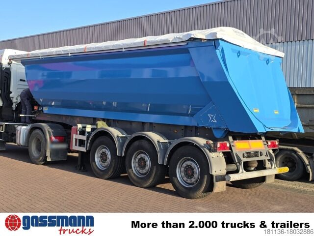 Tipper semitrailer  Euro ATM 27, HARDOX Stahlmulde ca. 27m³,